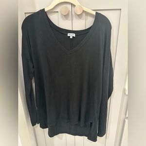 Splendid - Women’s Black Long Sleeve Top